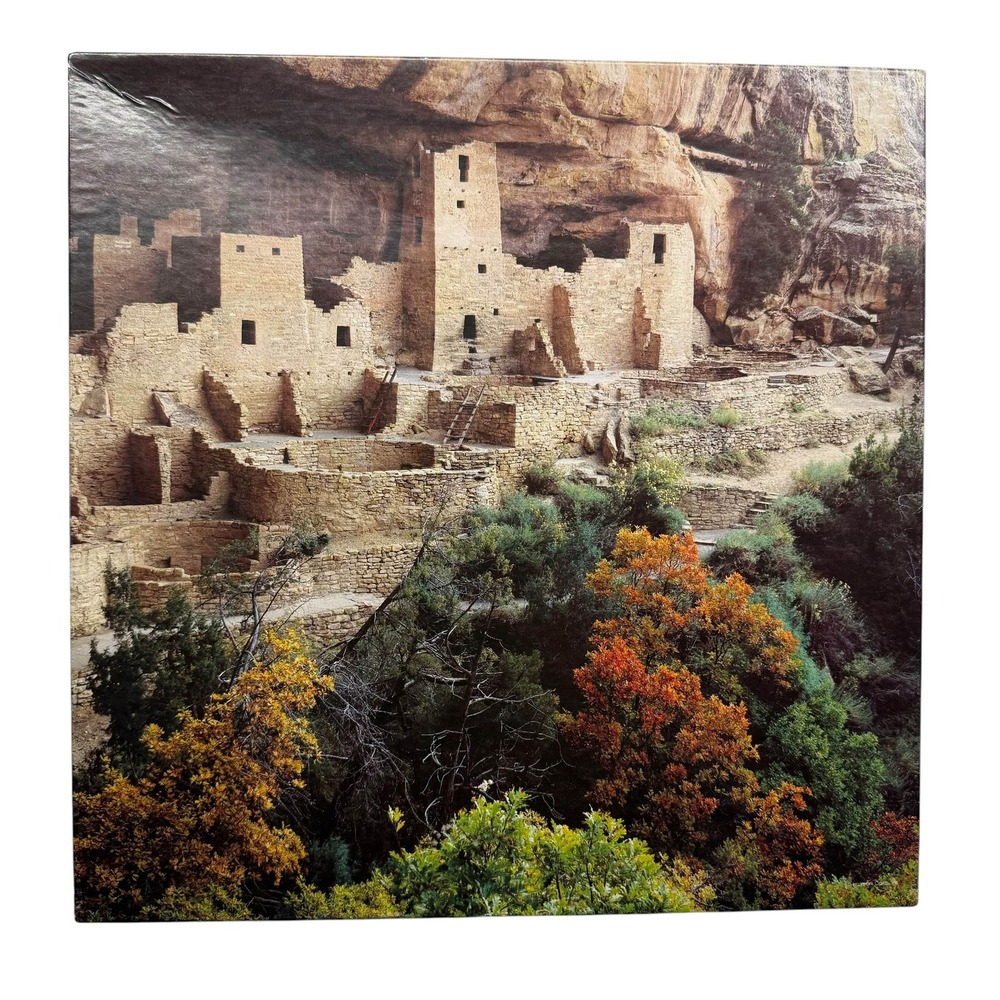 Vintage Springbok Cliff Dwellings Mesa Verde Colorado 500 Piece Puzzle UNCOUNTED